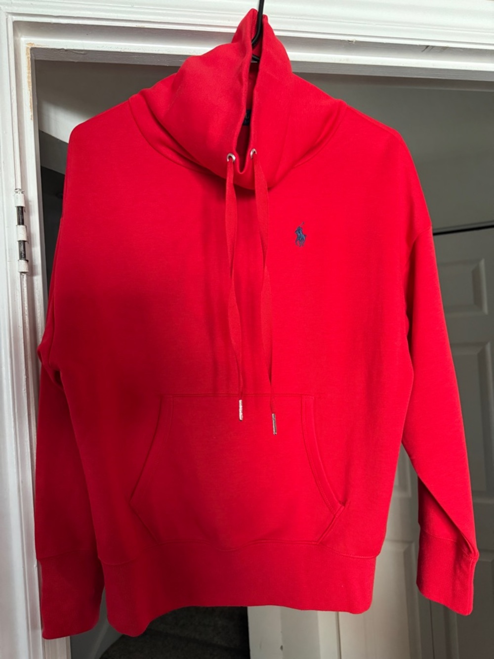 Polo by Ralph Lauren Red Mock Neck Sweatshirt